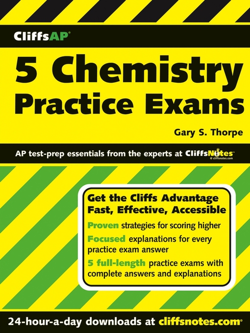 Title details for CliffsAP 5 Chemistry Practice Exams by Gary S. Thorpe - Available